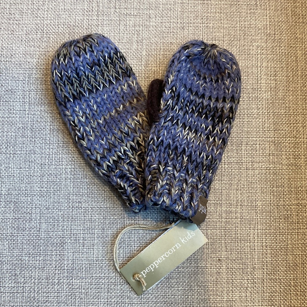 Peppercorn Kids Marbled Mittens, NEW with tags